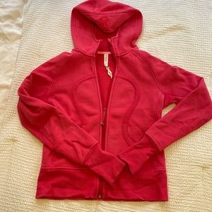 Lululemon Scuba Pink Hooded Jacket, 6 (USED)